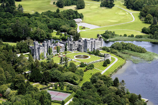 Ashford Castle exterior wedding venue Ireland