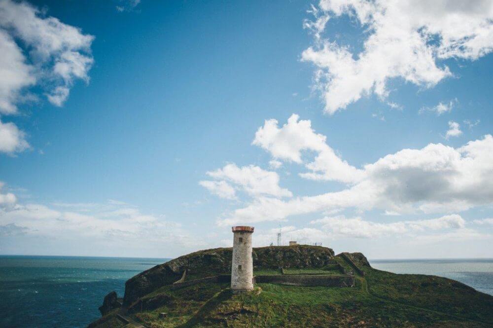 WICKLOW LIGHTHOUSE! Perfect place for an intimate destination wedding in Ireland