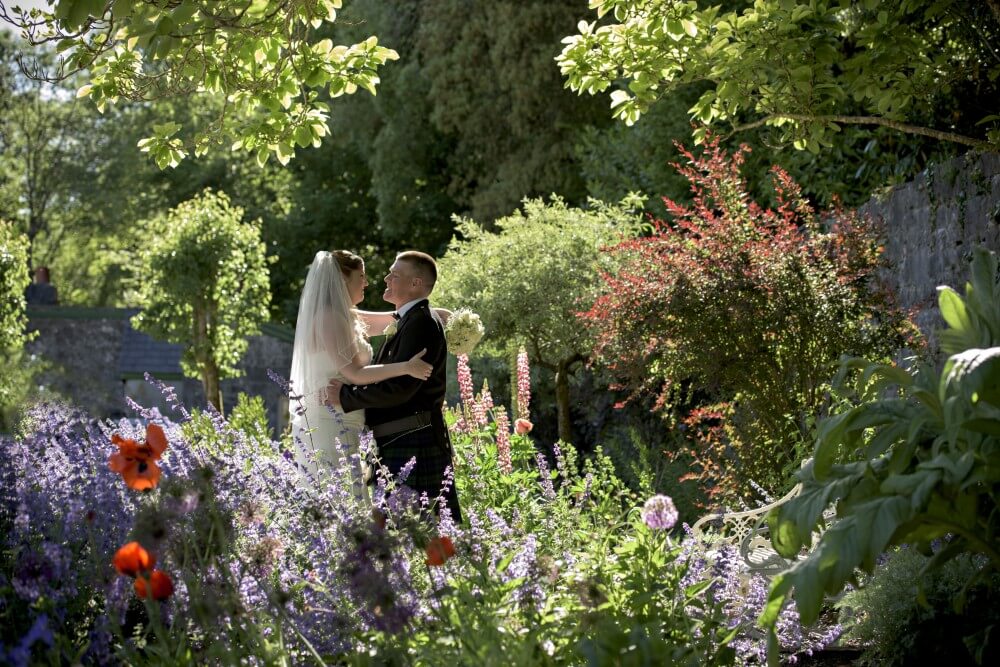 In the garden