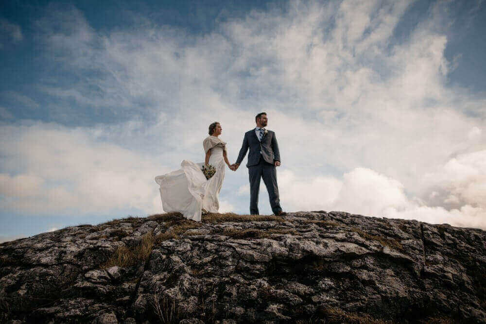 Elopment of Katie and Mike in Doolin, West coast of Ireland, Captured by Poppiesandme Photography.