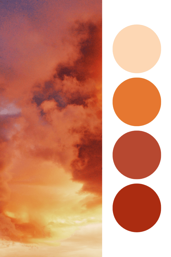 Stylist's Corner Teal & Burnt Orange A Romantic Retro Powerhouse Combo Waterlily Weddings