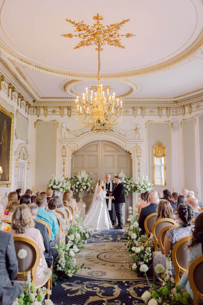 Destination wedding in Irish Markree Castle
