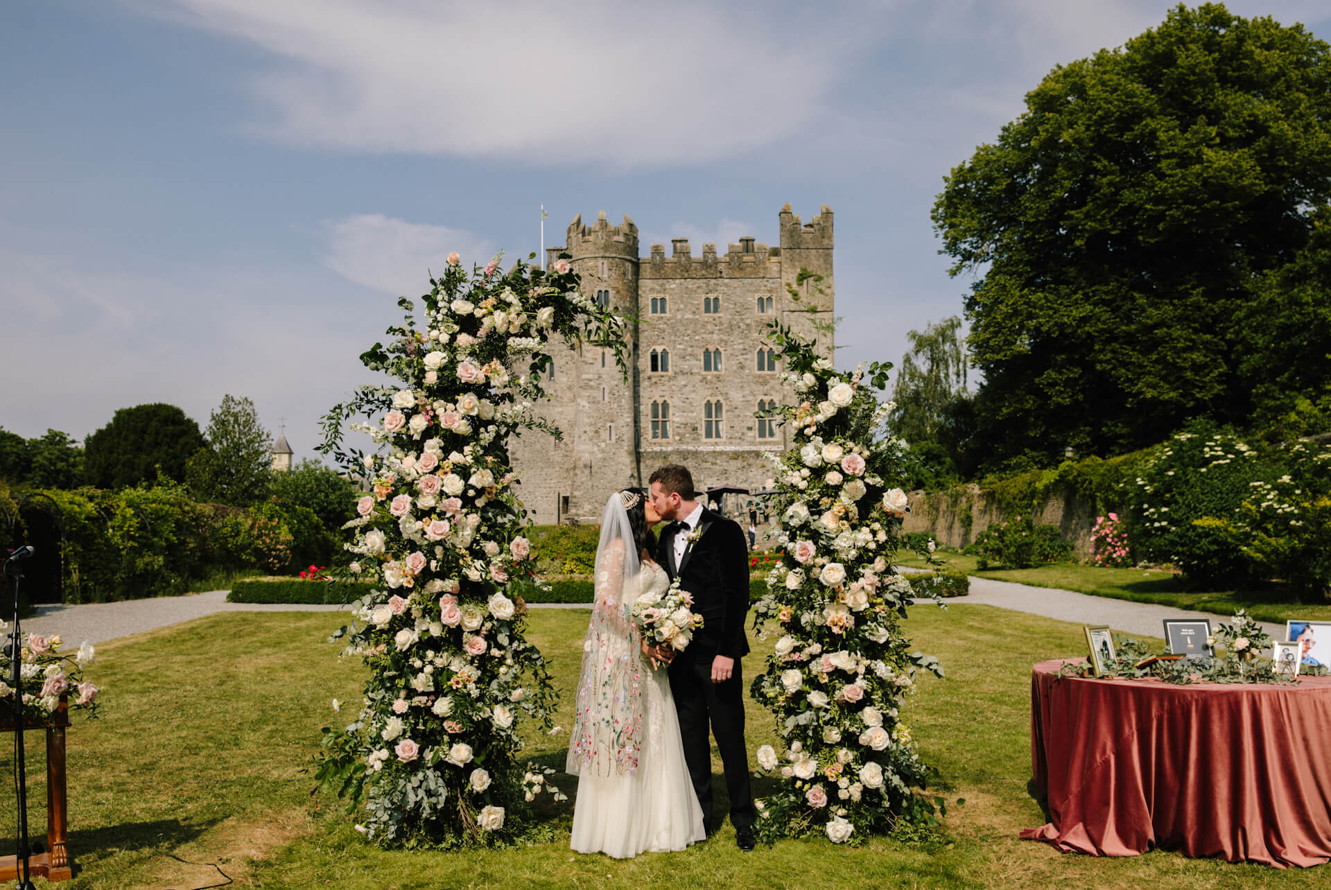 Pakistani-Irish Wedding at Kilkea Castle