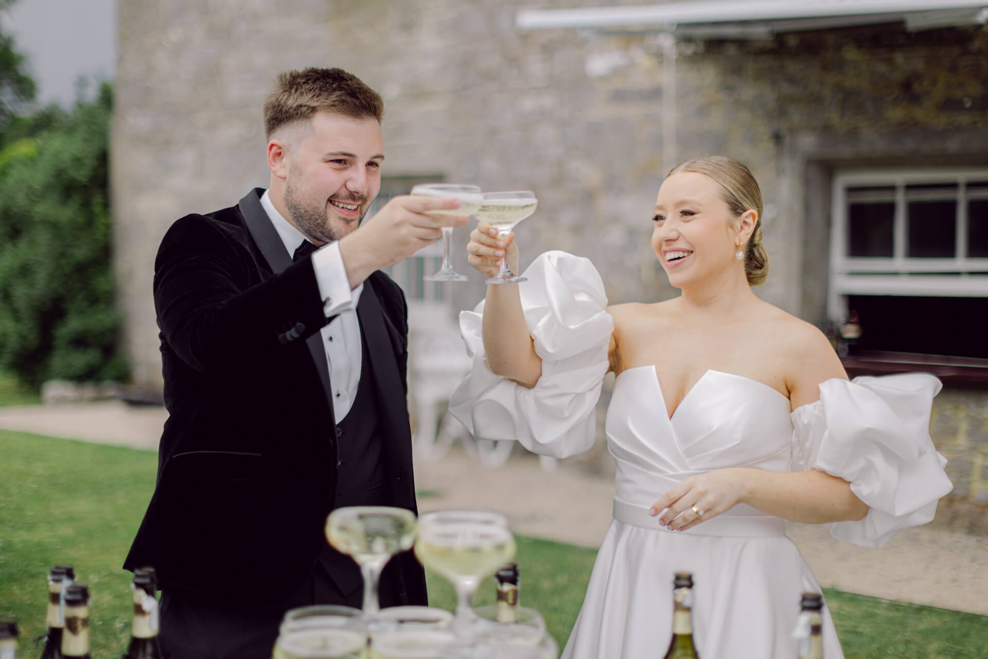 Destination wedding in Irish Markree Castle