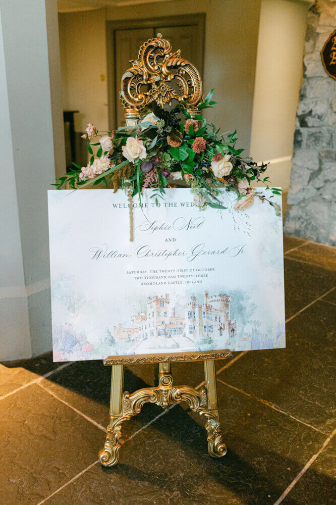 Irish Destination Wedding at Dromoland Castle