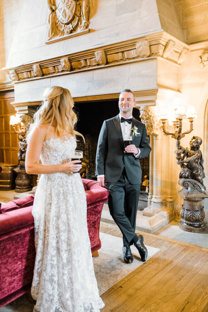 Classic-Modern wedding at Waterford Castle