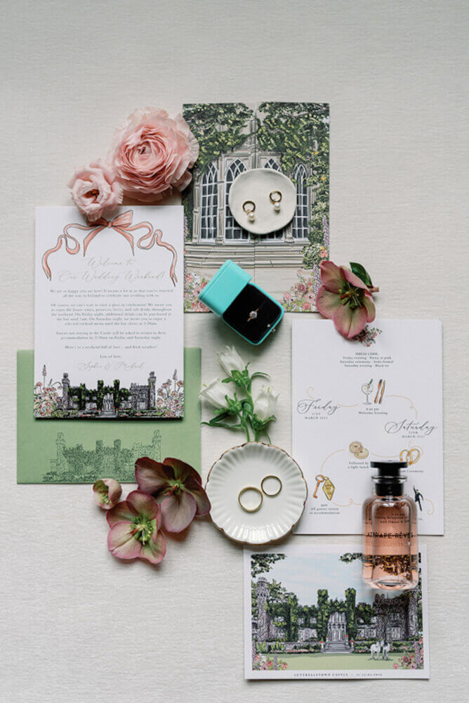 Celebration of love at Luttrellstown Castle in Ireland