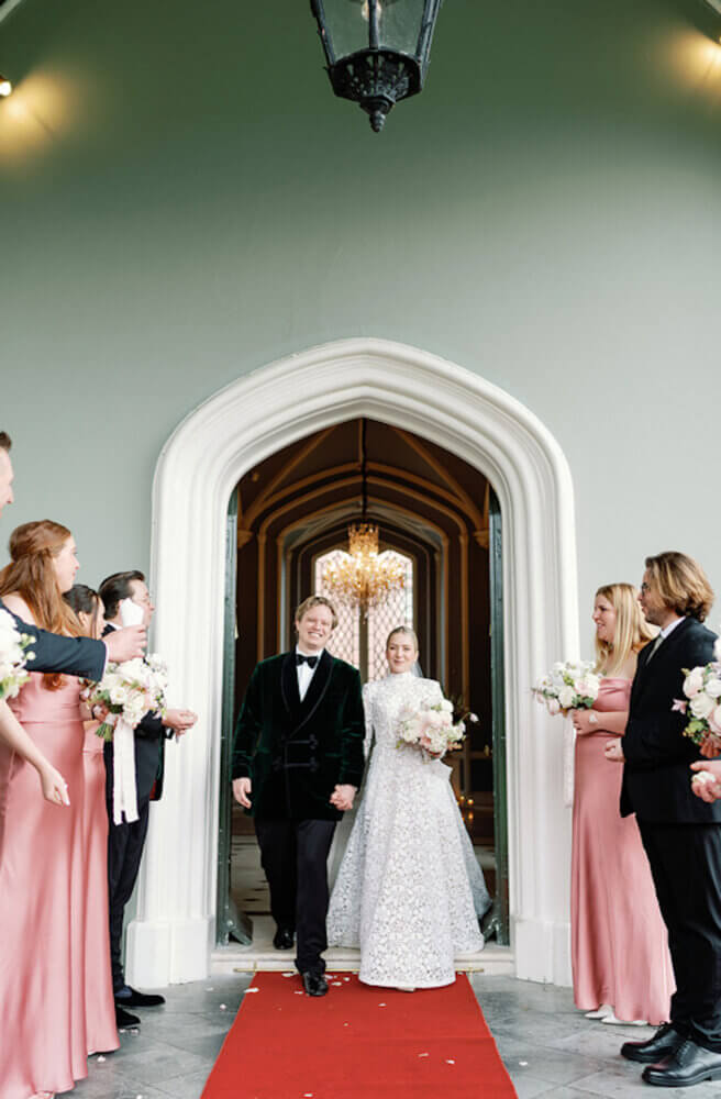 Celebration of love at Luttrellstown Castle in Ireland