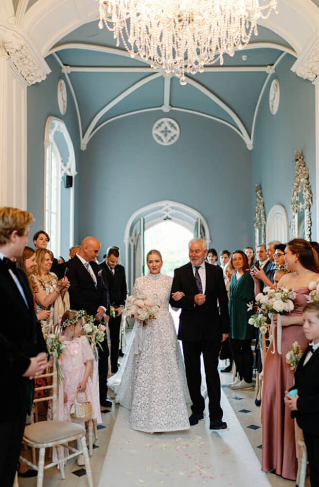 Celebration of love at Luttrellstown Castle in Ireland