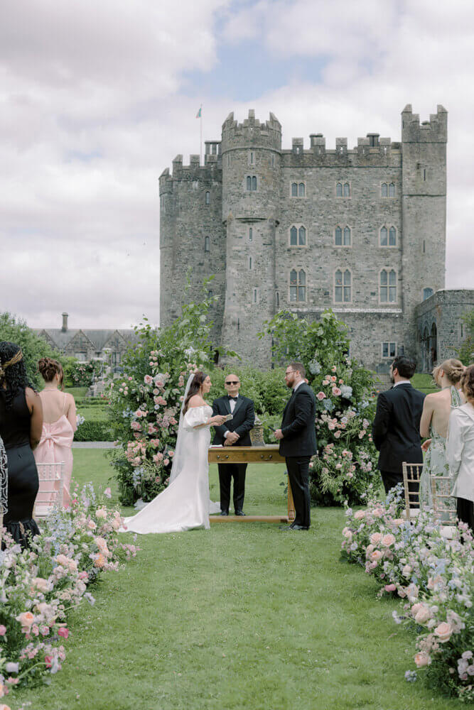 Elegant wedding at Kilkea Castle