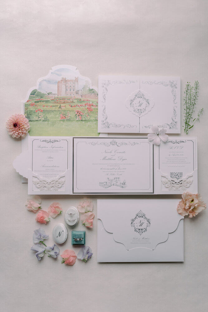 Elegant wedding at Kilkea Castle