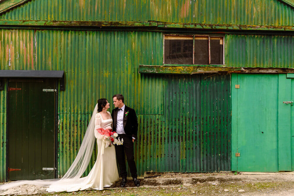 Colourful wedding at Killruddery House, Ireland