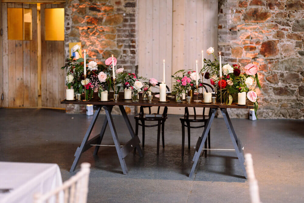Colourful wedding at Killruddery House, Ireland