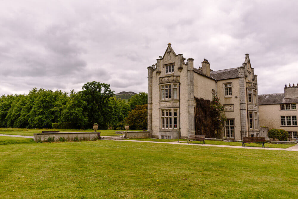 Colourful wedding at Killruddery House, Ireland