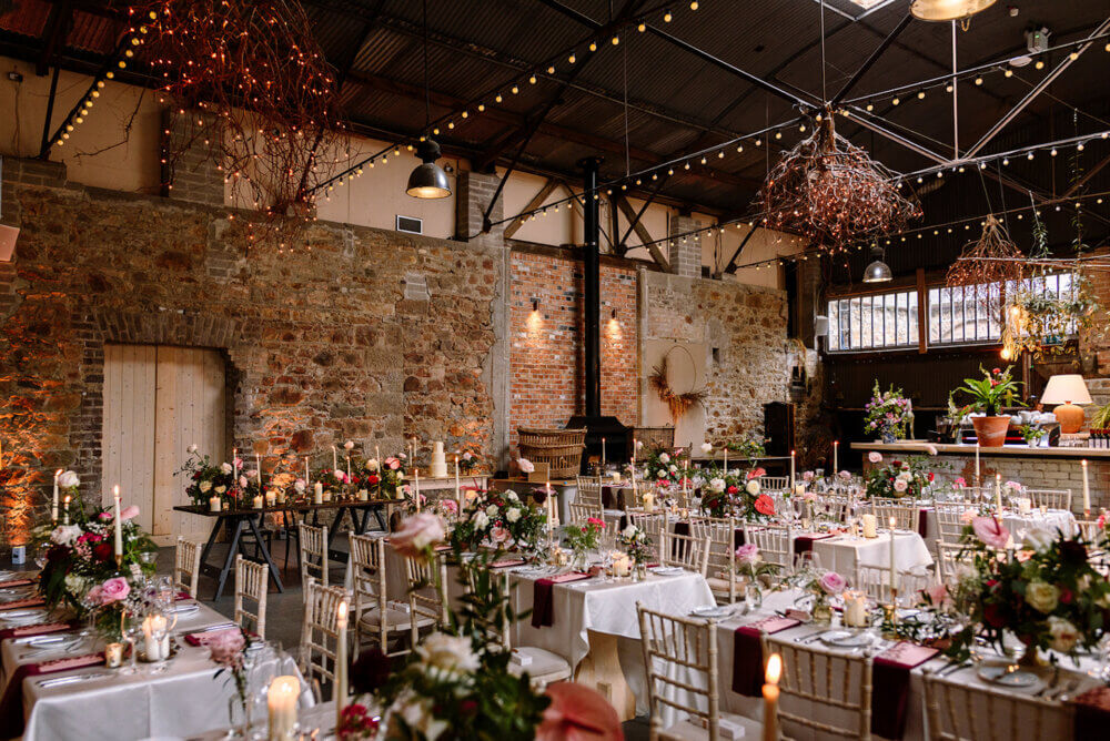 Colourful wedding at Killruddery House, Ireland