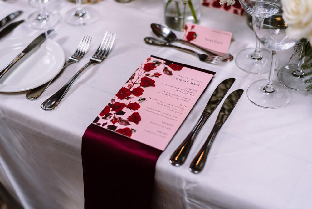Colourful wedding at Killruddery House, Ireland