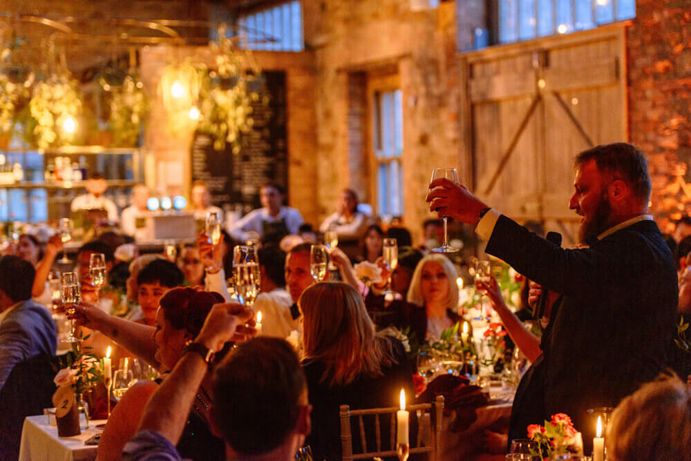 Colourful wedding at Killruddery House, Ireland