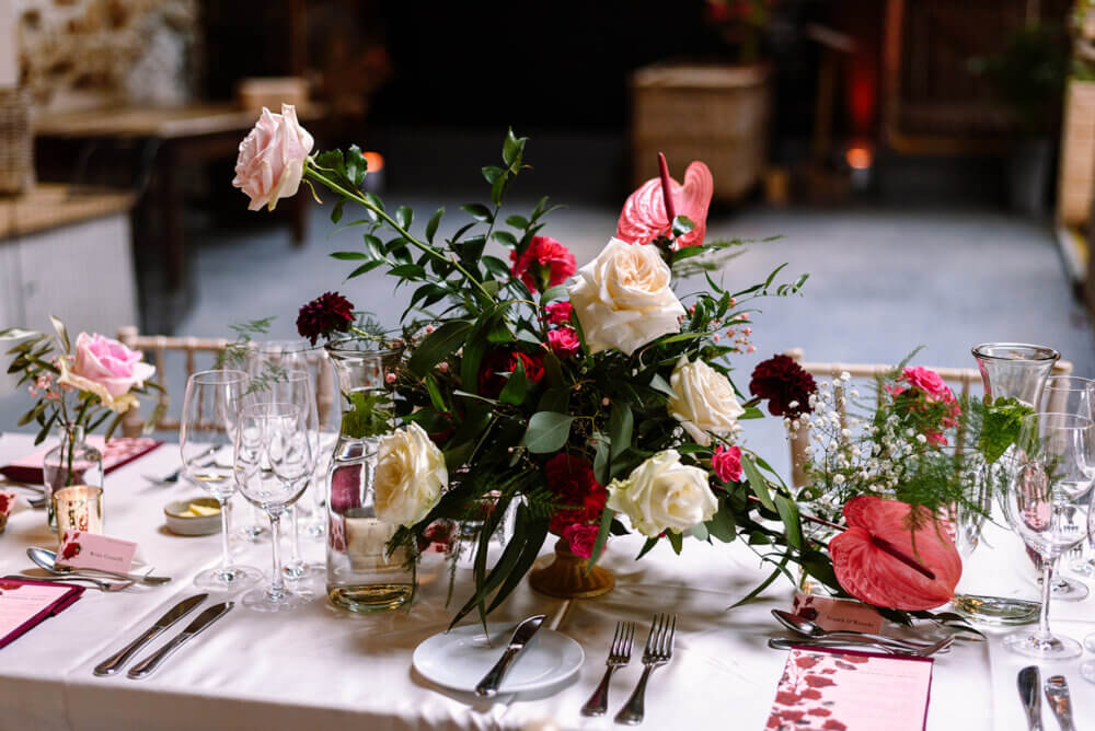 Colourful wedding at Killruddery House, Ireland