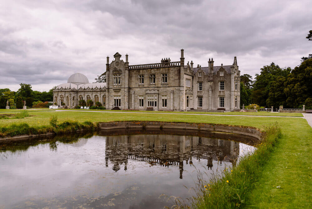 Colourful wedding at Killruddery House, Ireland