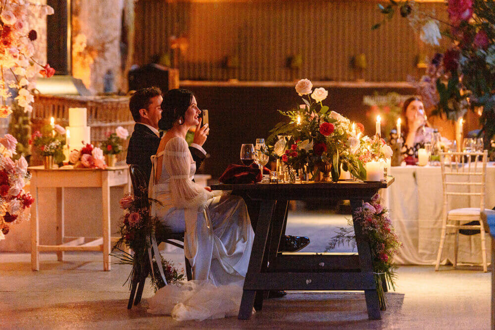 Colourful wedding at Killruddery House, Ireland