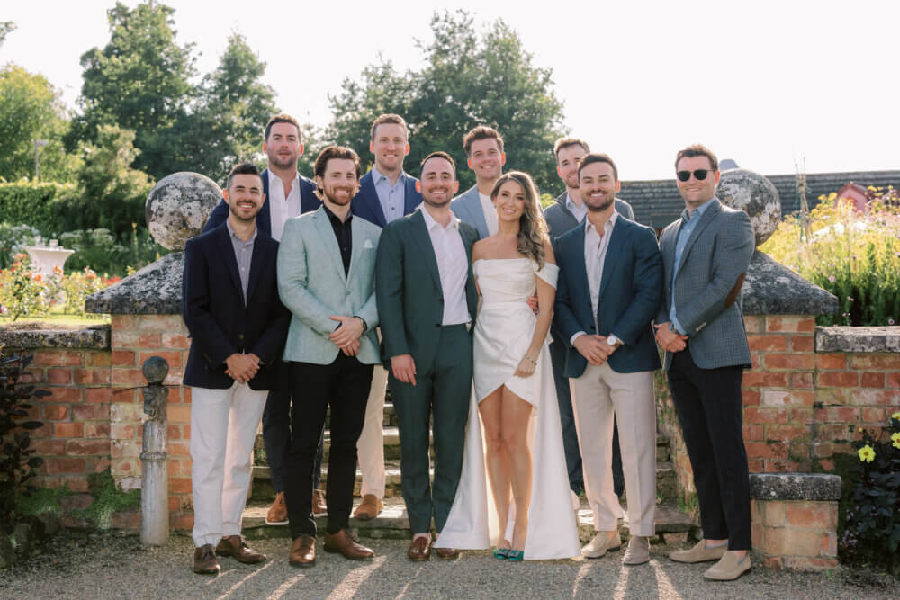 American Irish wedding at Dromoland Castle