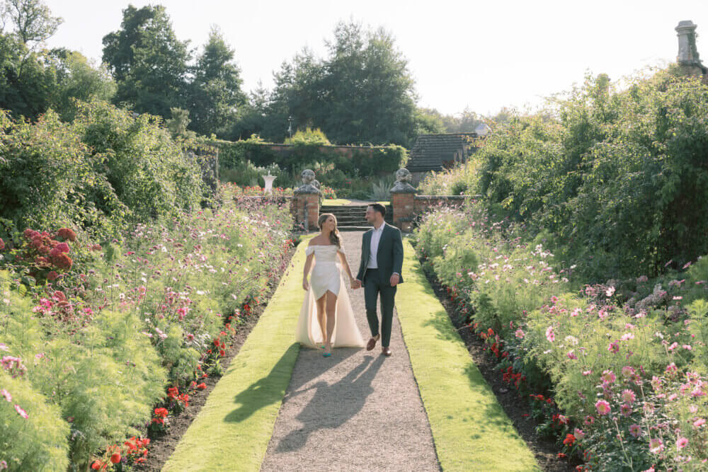 American Irish wedding at Dromoland Castle