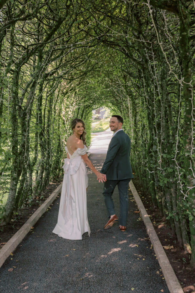American Irish wedding at Dromoland Castle