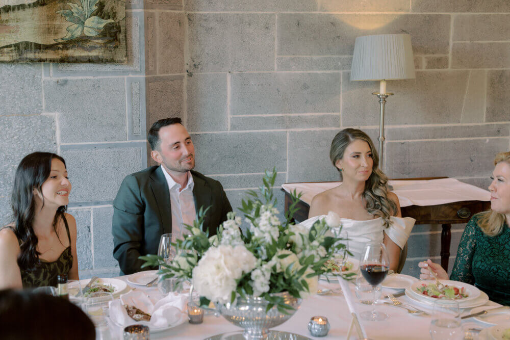 American Irish wedding at Dromoland Castle
