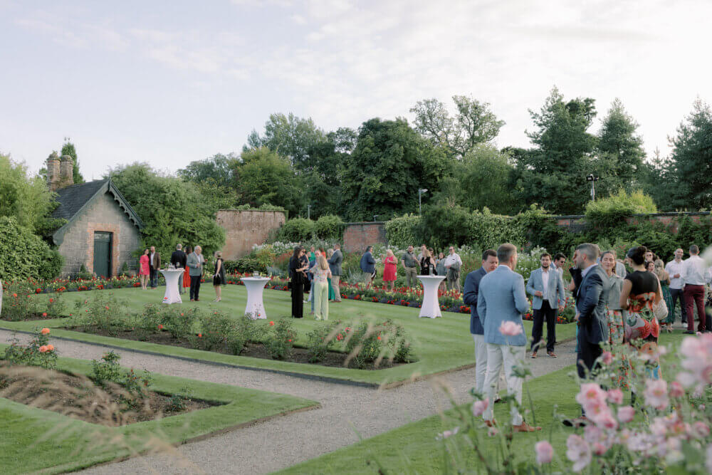 American Irish wedding at Dromoland Castle