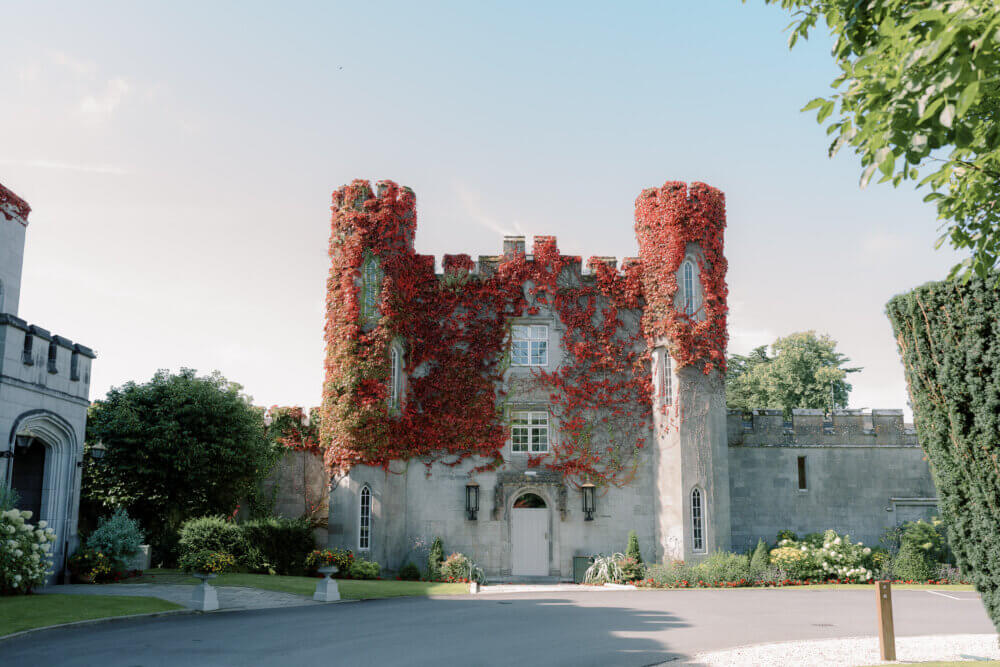 American Irish wedding at Dromoland Castle