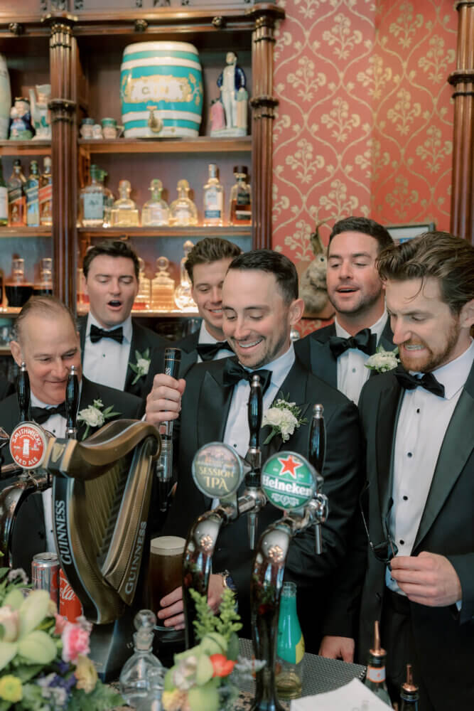 American Irish wedding at Dromoland Castle