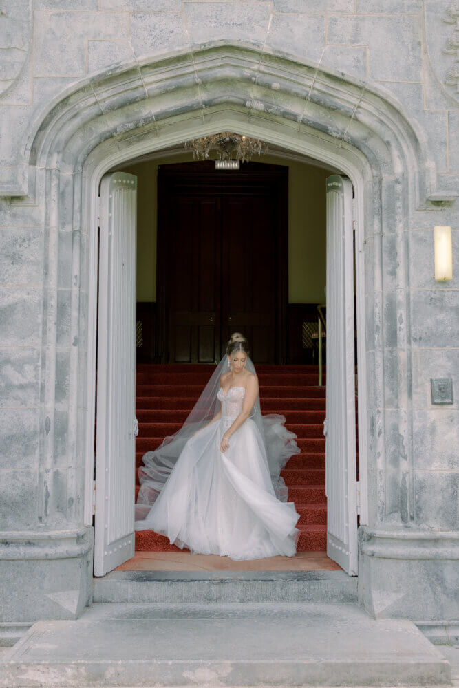 American Irish wedding at Dromoland Castle