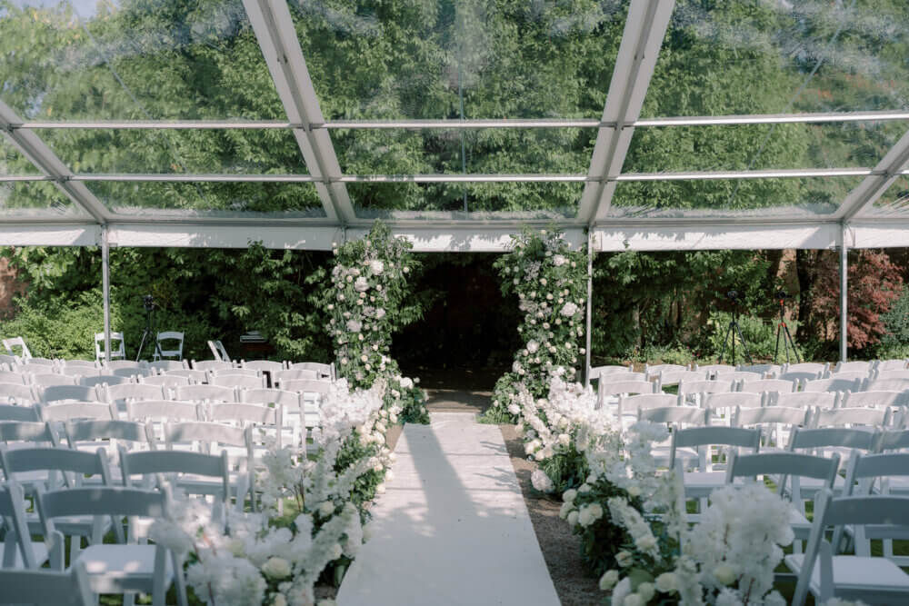 American Irish wedding at Dromoland Castle