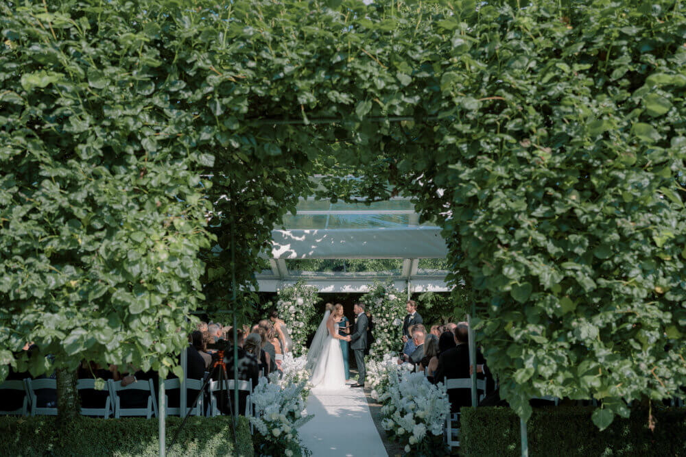 American Irish wedding at Dromoland Castle