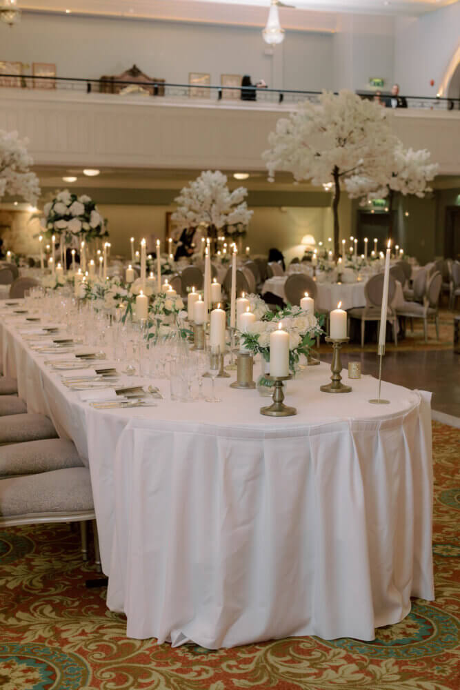 American Irish wedding at Dromoland Castle