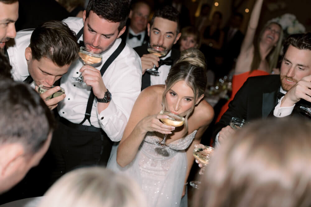 American Irish wedding at Dromoland Castle