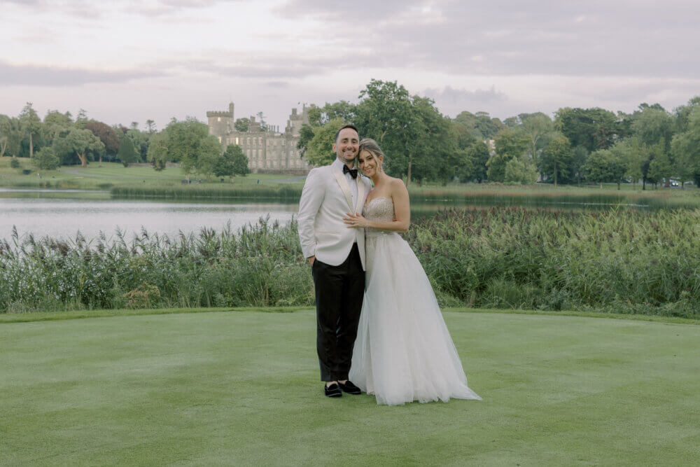 American Irish wedding at Dromoland Castle