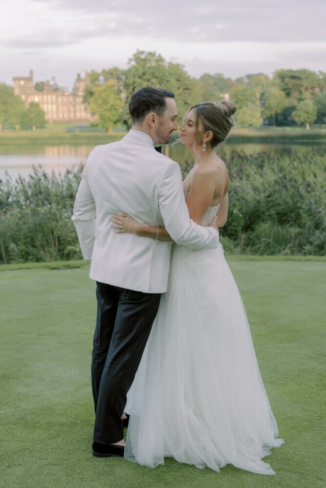 American Irish wedding at Dromoland Castle
