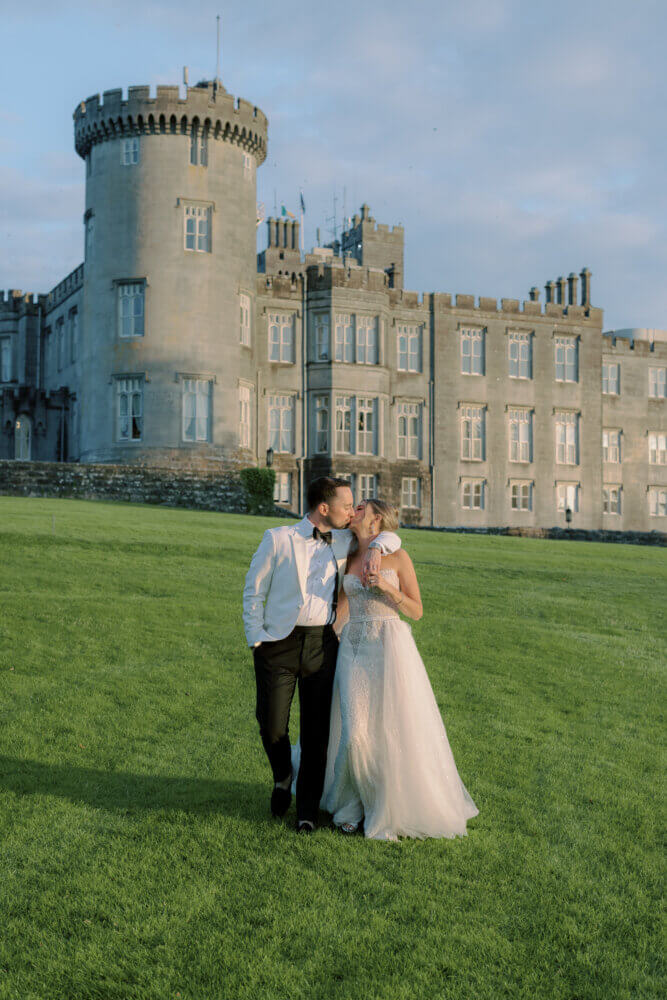 American Irish wedding at Dromoland Castle