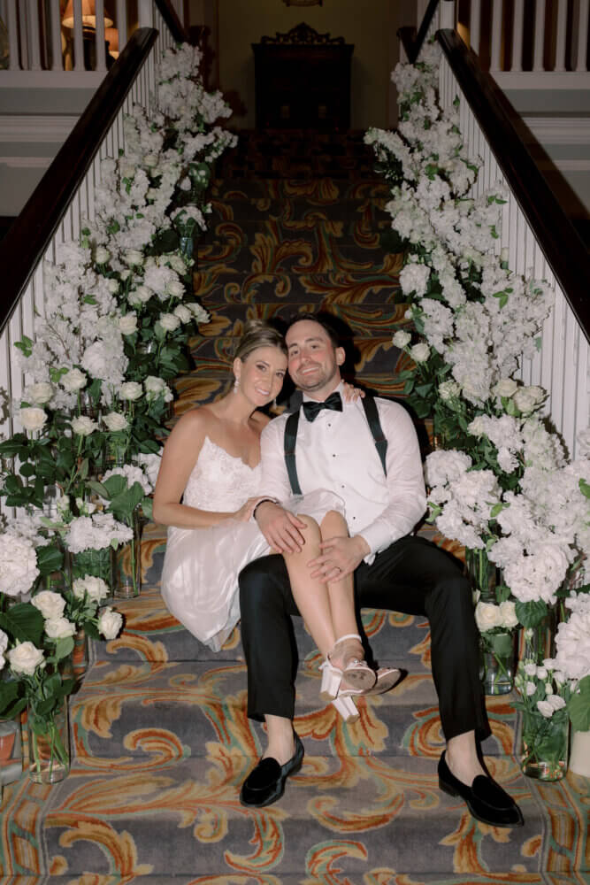 American Irish wedding at Dromoland Castle