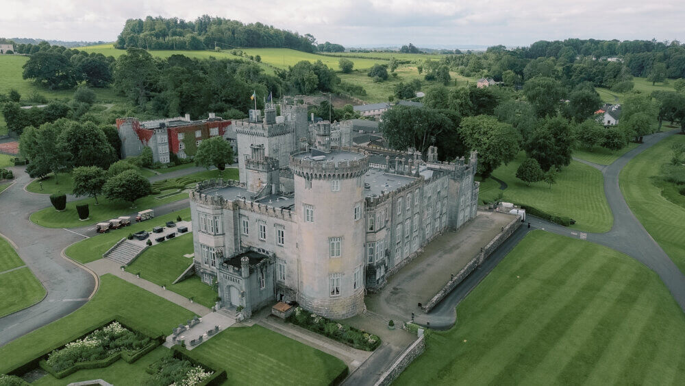 American Irish wedding at Dromoland Castle