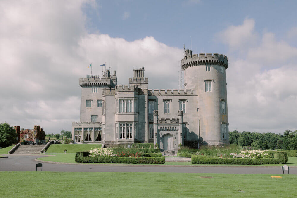 American Irish wedding at Dromoland Castle