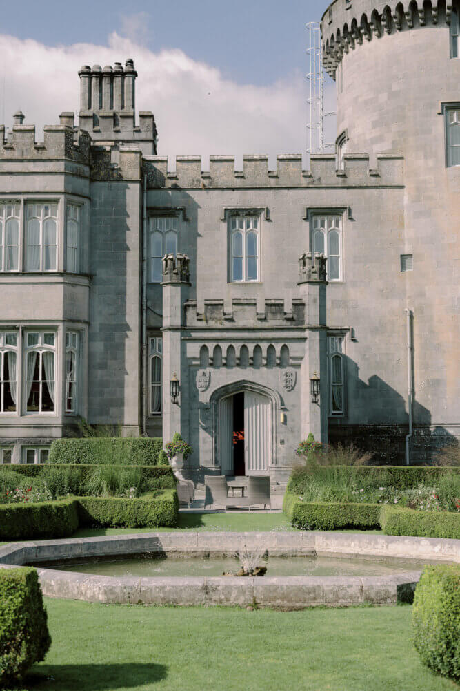 American Irish wedding at Dromoland Castle