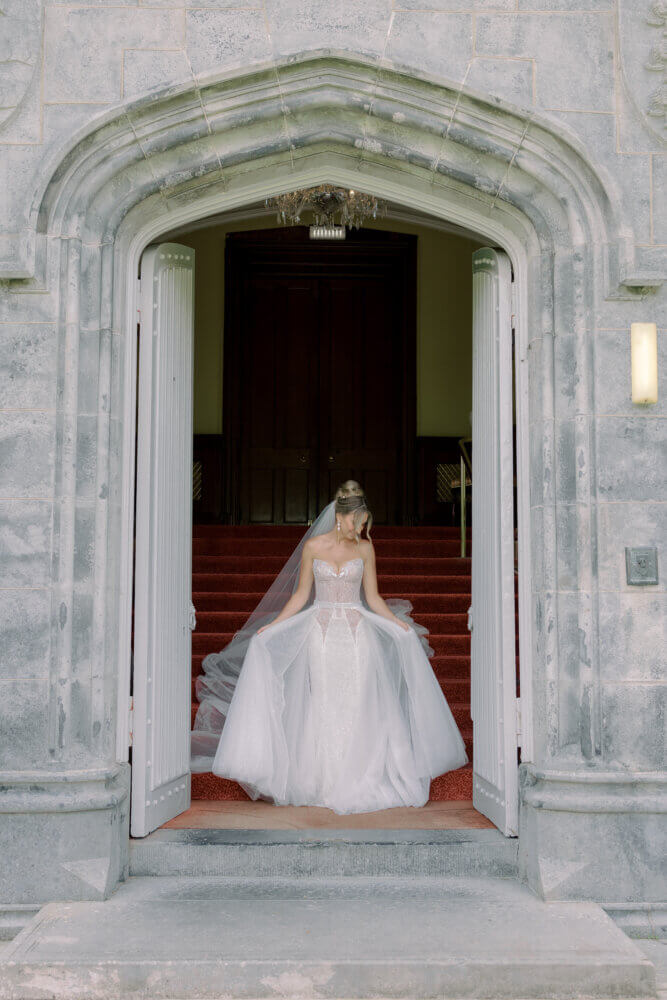 American Irish wedding at Dromoland Castle