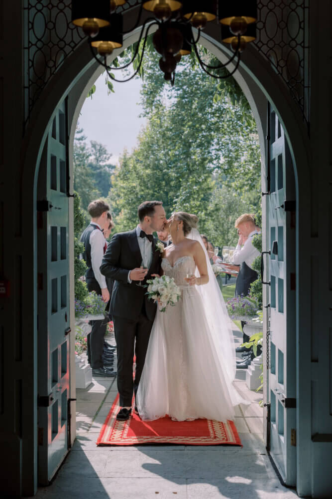 American Irish wedding at Dromoland Castle
