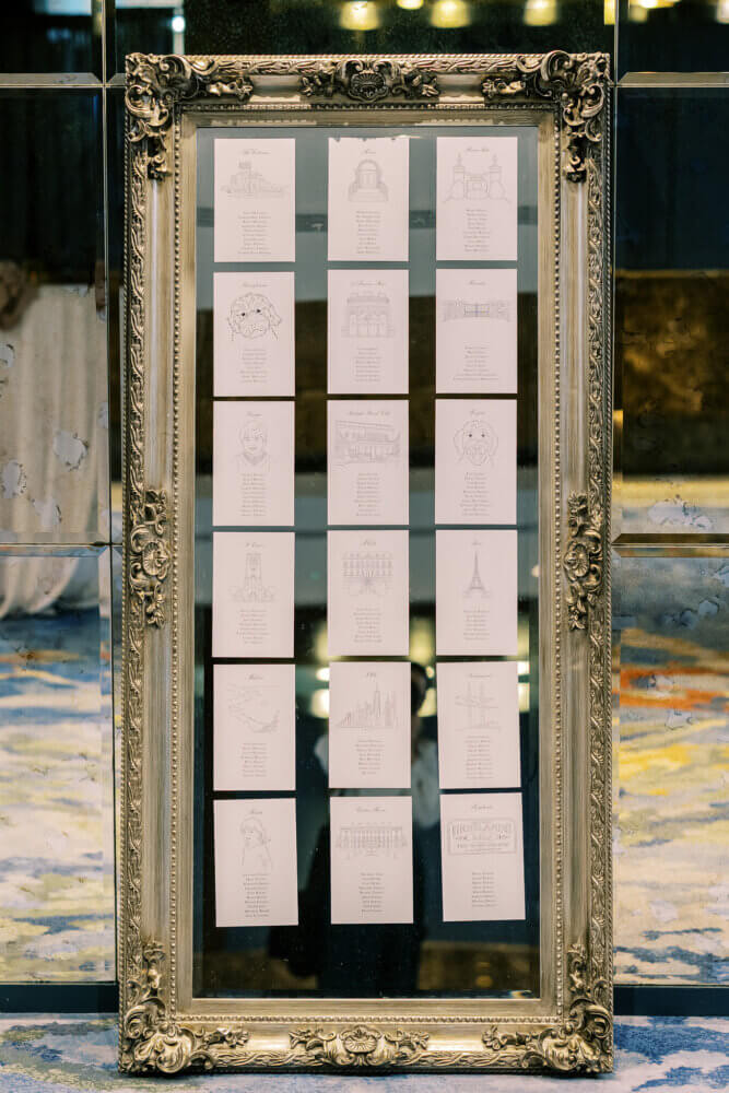 Vogue style wedding at Carton House, Ireland
