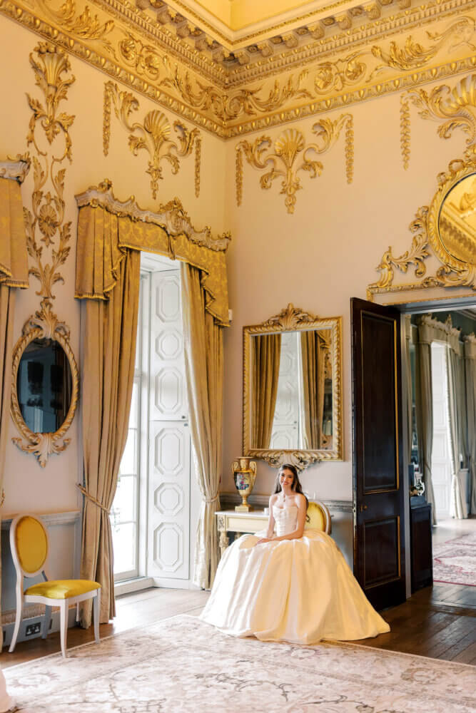 Vogue style wedding at Carton House, Ireland