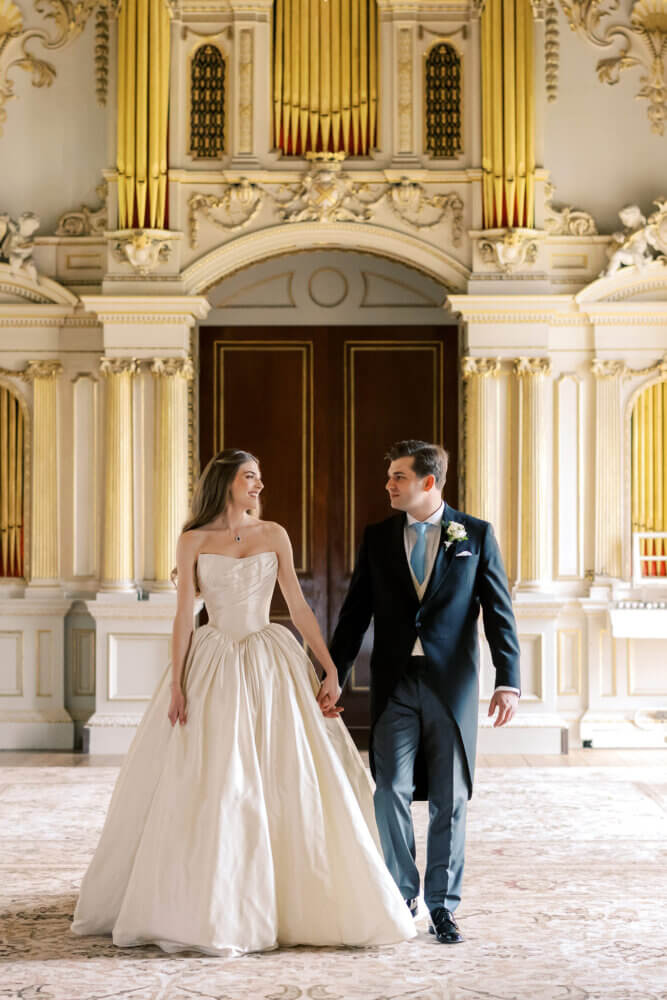 Vogue style wedding at Carton House, Ireland