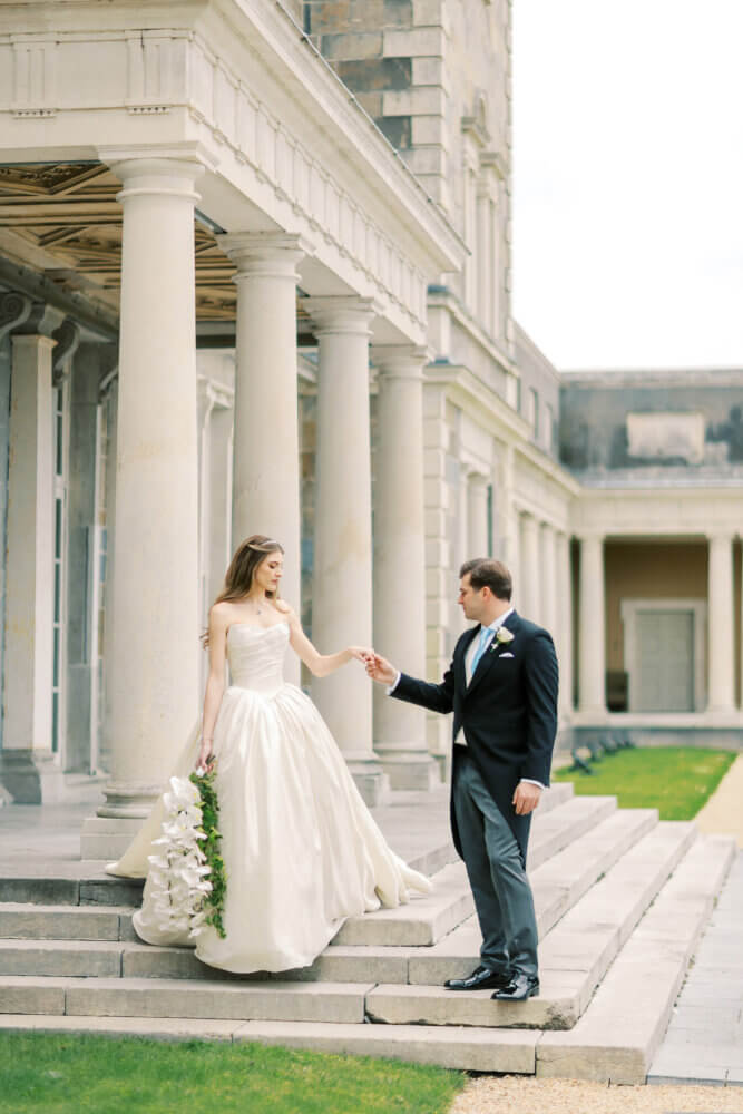 Vogue style wedding at Carton House, Ireland