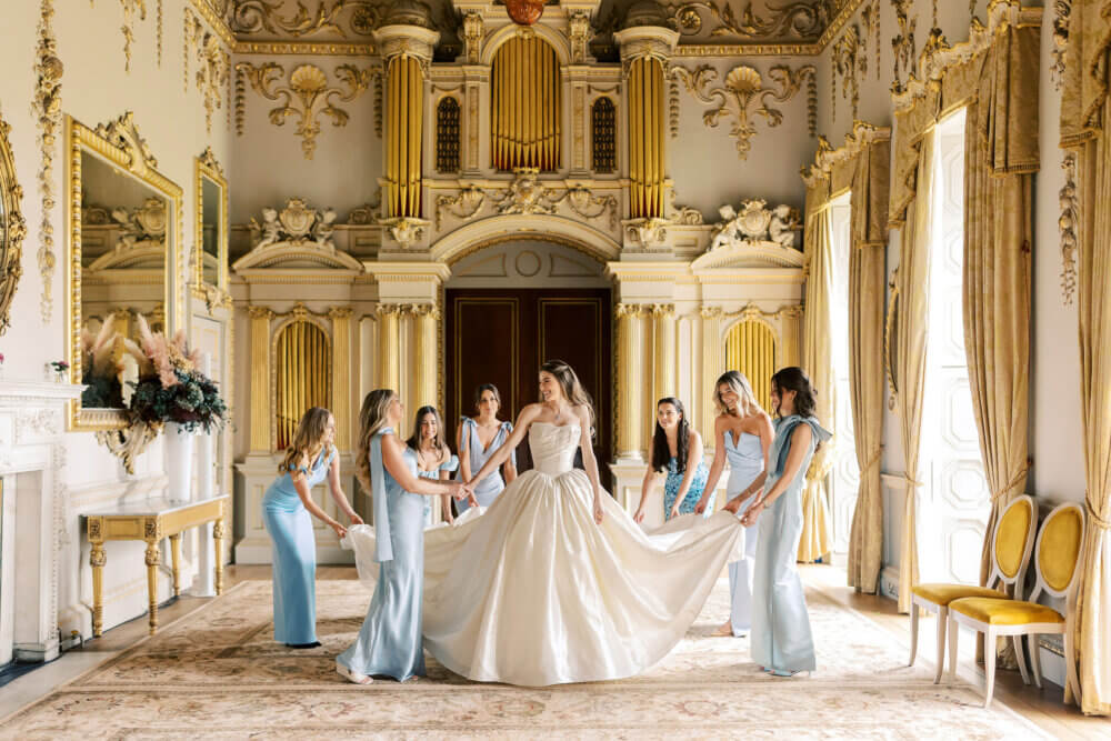 Vogue style wedding at Carton House, Ireland